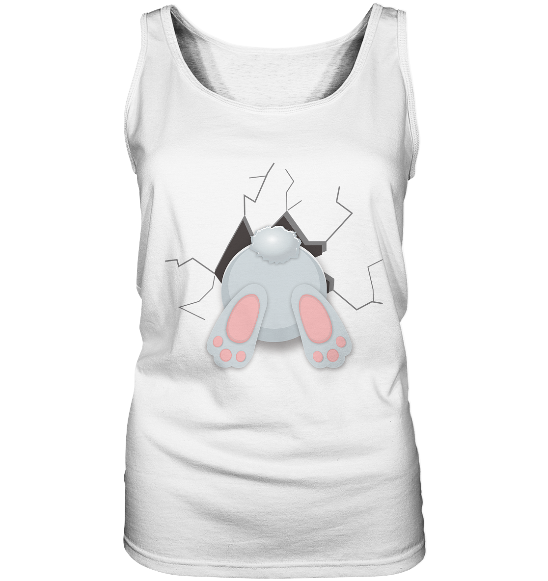 Easter Backside - Ladies Tank-Top