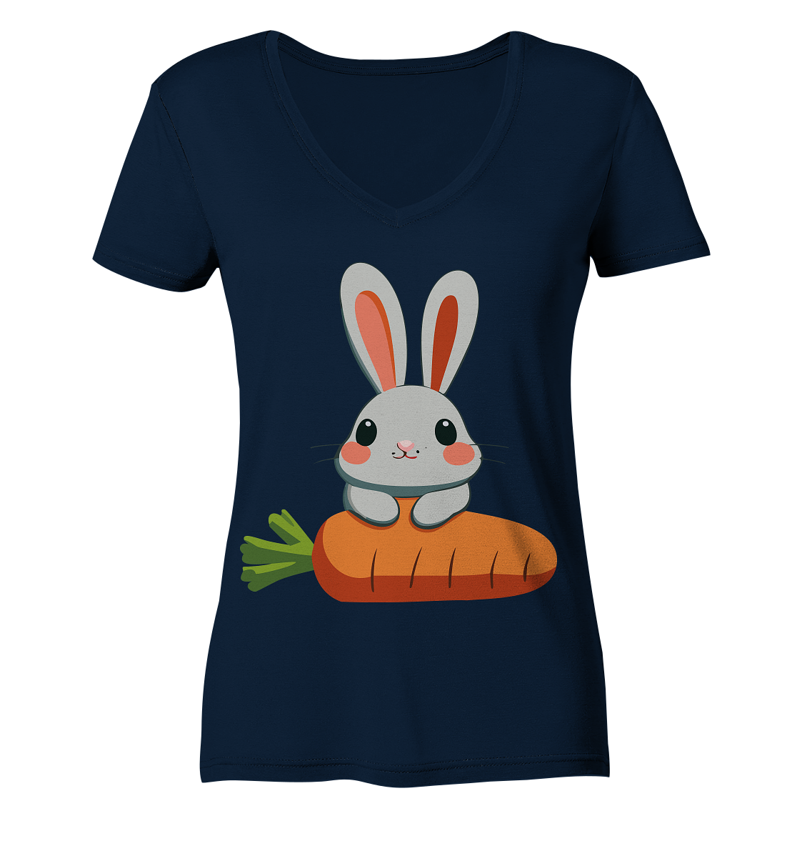 Mein Name ist Hase - Ladies V-Neck Shirt