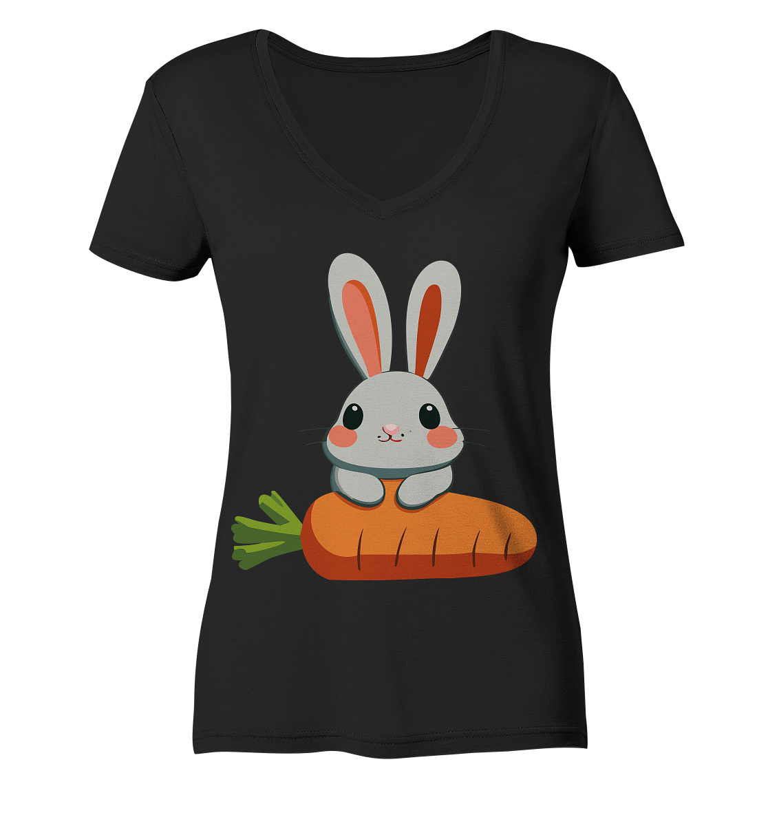 Mein Name ist Hase - Ladies V-Neck Shirt