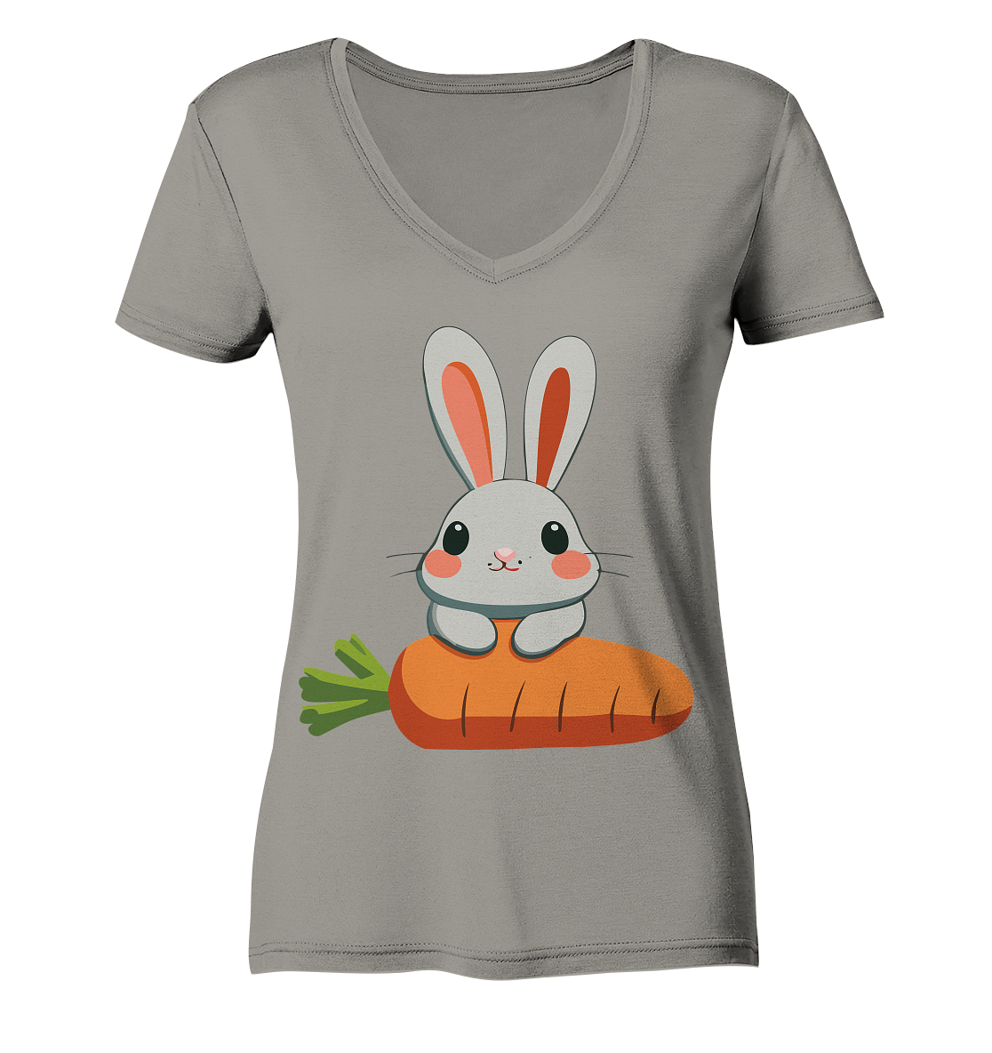 Mein Name ist Hase - Ladies V-Neck Shirt