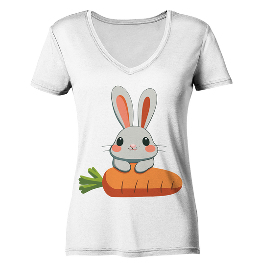 Mein Name ist Hase - Ladies V-Neck Shirt