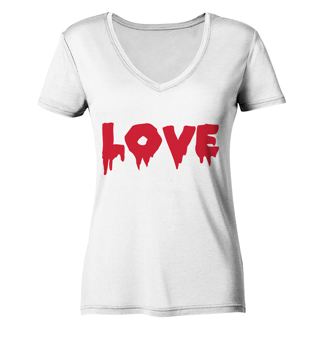 Love - Ladies V-Neck Shirt