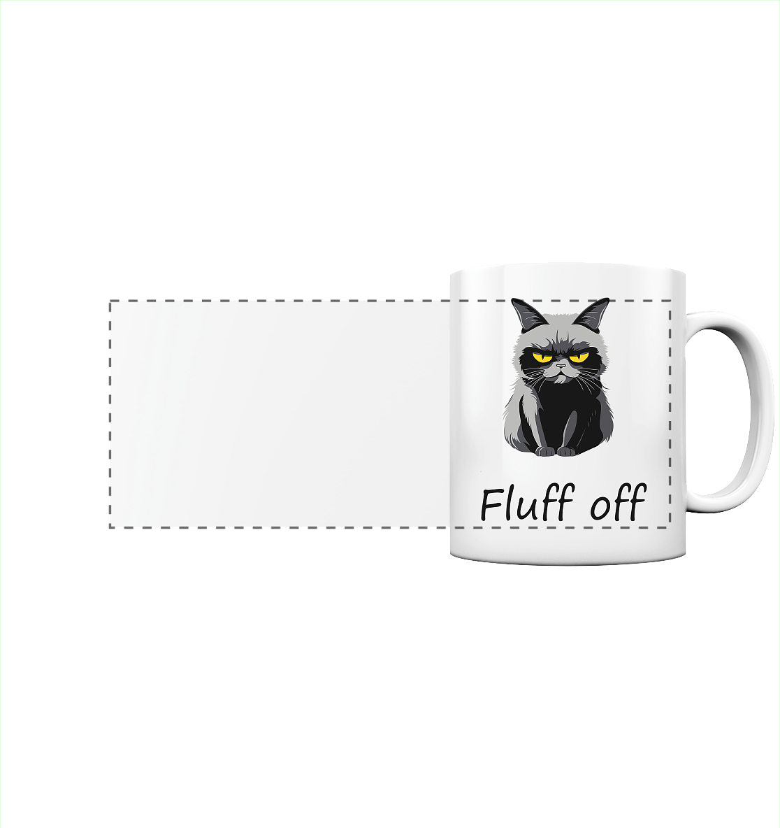 Fluff off - Panorama Tasse