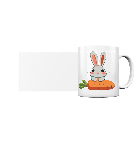 Mein Name ist Hase - Panorama Tasse