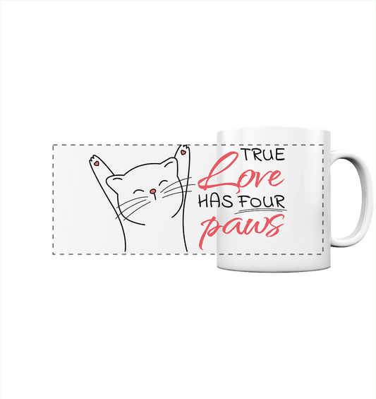 True Paw Love - Panorama Tasse