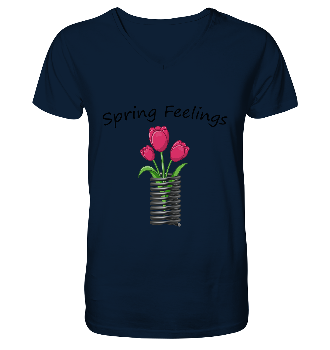 Spring Feelings - V-Neck Shirt