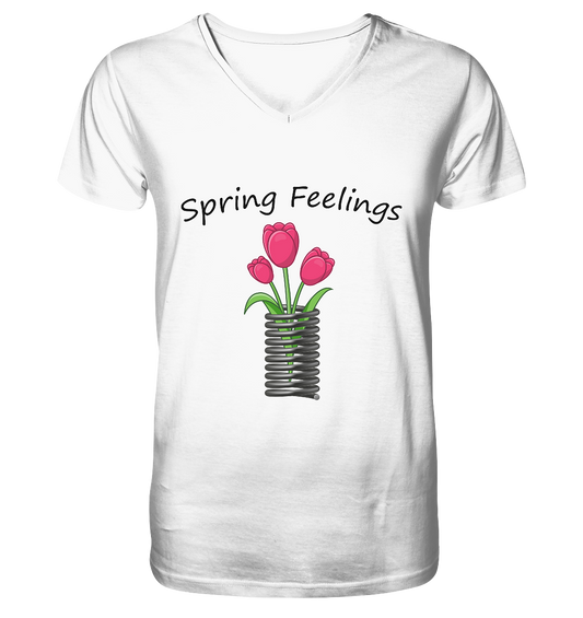 Spring Feelings - V-Neck Shirt